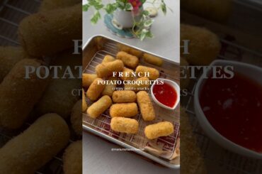 French Potato croquettes Recipe #food #shorts #snacks #lunchboxrecipe #cooking #homemadefood #food
