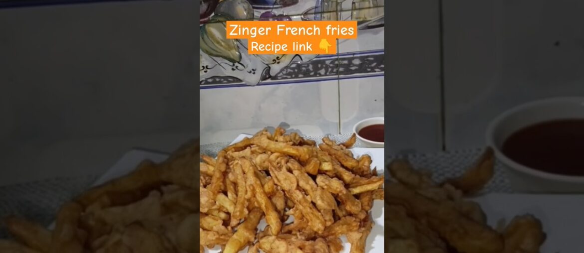 French fries l zinger French fries shorts#shortsvideo#asan recipes#
