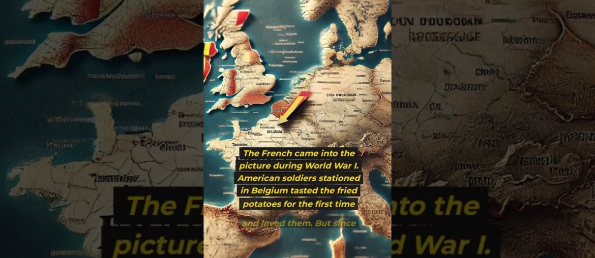 history and origins of french fries #food #foodhistory #historyfacts #recipes