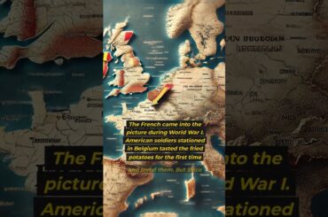 history and origins of french fries #food #foodhistory #historyfacts #recipes