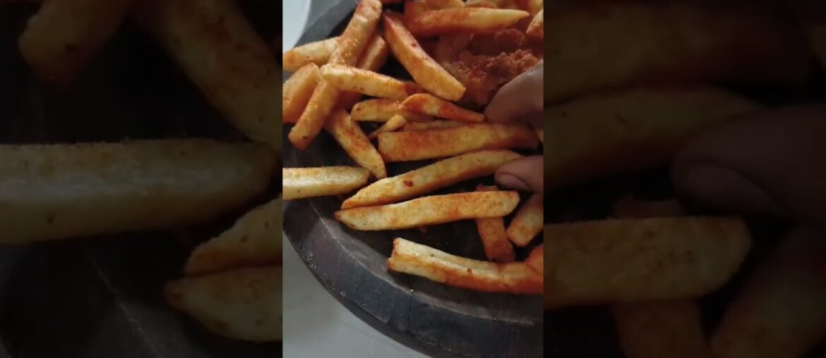 Crispy french fries