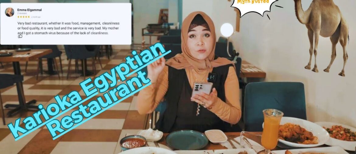 (Myth Buster) Egyptian French Cafe - Karioka Egyptian Fine Dining