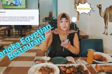 (Myth Buster) Egyptian French Cafe - Karioka Egyptian Fine Dining