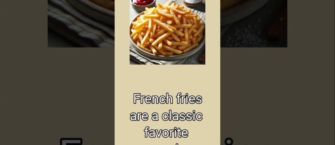 How to make Crispy french fries at Home #frenchfries #recipe #recipes #blog #ai