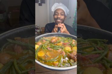 Smothered green beans recipe ! #reels #recipe #comfortfoodie #greenbeans #fyp #explore #shorts