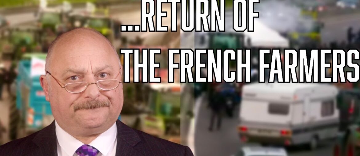 French farmers kick off again!