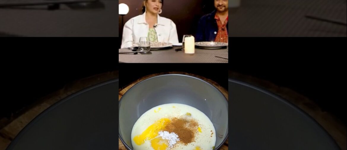 Madhuri Dixit’s French Toast Recipe #shorts #breakfast Madhuri Dixit's French Toast Recipe #shorts #breakfast