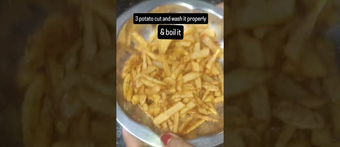 Easy French fries recipe#youtubeshorts#frenchfries#foodie#shorts#rishikacreation#recipe#food#like