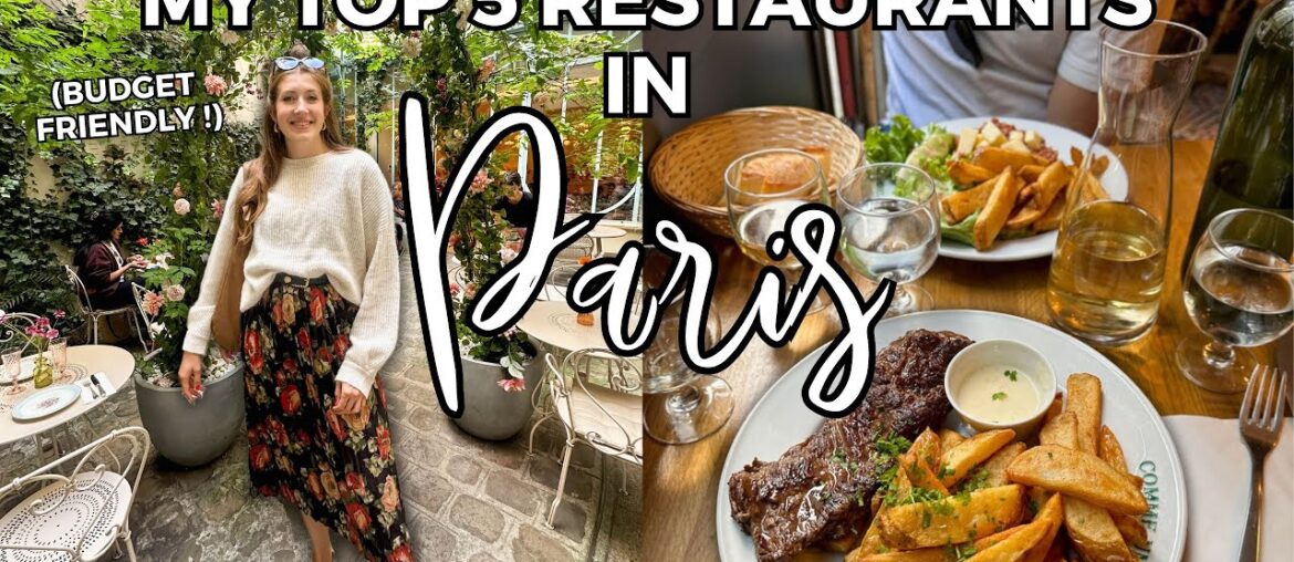 TOP 5 BUDGET FRIENDLY RESTAURANTS IN PARIS! (with pricing and dish recommendations) TOP 5 BUDGET FRIENDLY RESTAURANTS IN PARIS! (with pricing and dish recommendations)