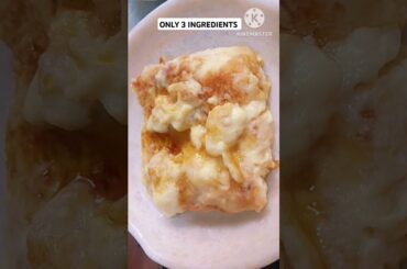 Only 3 Ingredients| Easy to Make | French Toast Recipe | Breakfast Recipe#Shorts#food