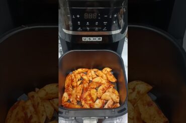 AIR FRYER POTATO WEDGES | watch the full video on my YouTube channel   |reel and real usha Air fryer
