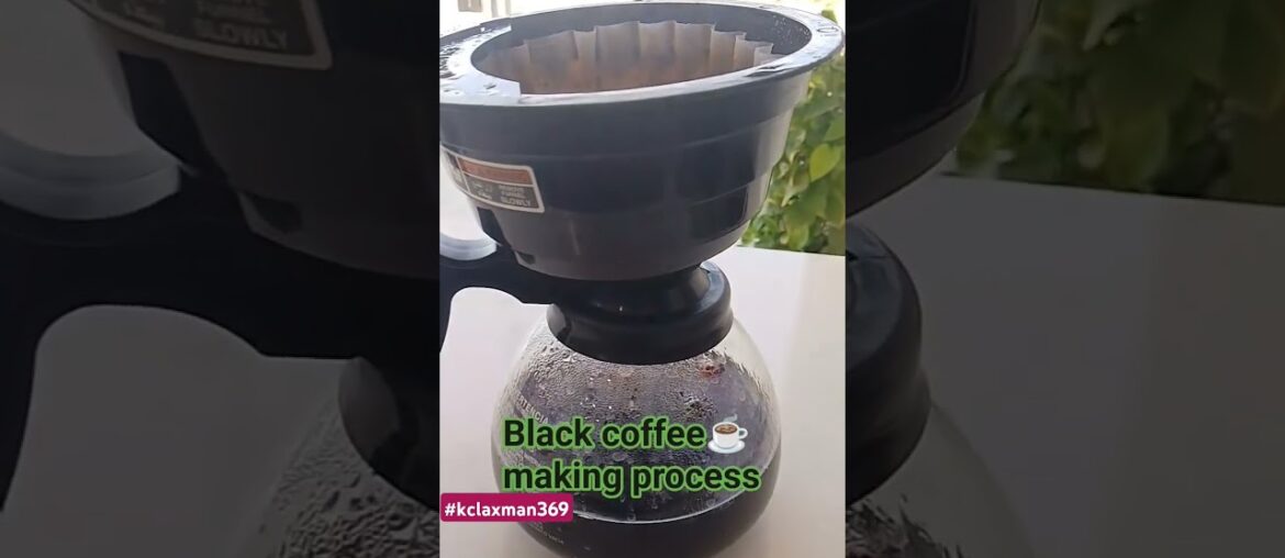 Black coffee making process #kclaxman369 #blackcoffee #coffeetime #coffeelover #coffeeart #coffee Black coffee making process #kclaxman369 #blackcoffee #coffeetime #coffeelover #coffeeart #coffee