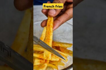French Fries Asmr #shorts #youtubeshorts #ytshortsindia #asmrsounds #foodfrenchfries