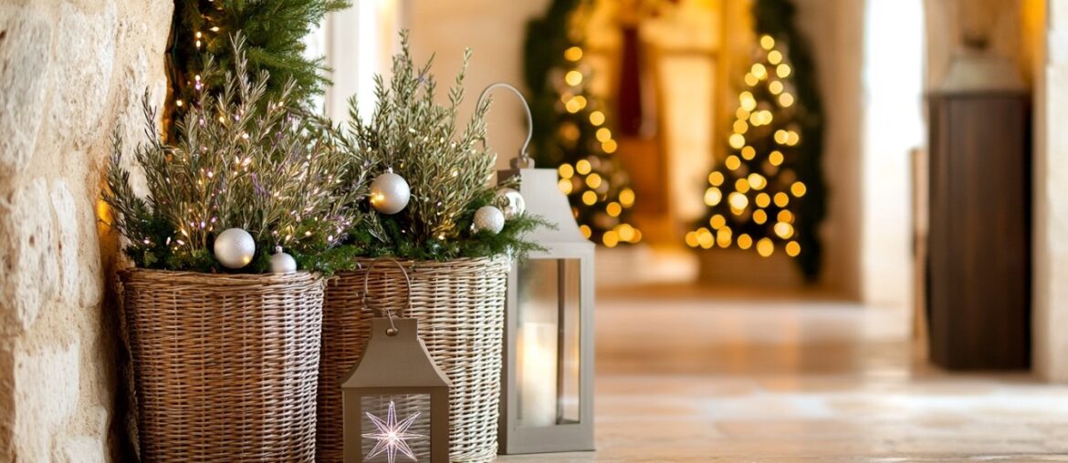 20 Elegant French-Style Christmas Entryway Ideas 20 Elegant French-Style Christmas Entryway Ideas