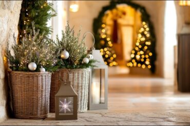 20 Elegant French-Style Christmas Entryway Ideas