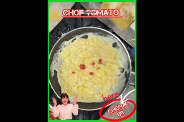 Tomato French omelette #Tomato #French #omelette #food #cooking #recipe #omelett