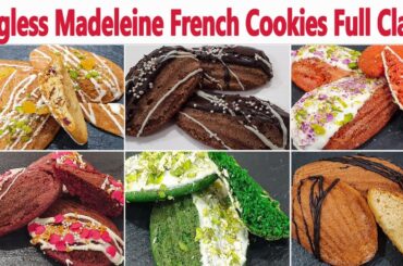 Eggless Madeleine Full Class | Manisha Bharani Kitchen | French Cookies Recipe