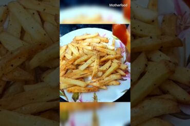 French fries recipe at home| #shorts #motherfood #frenchfries