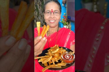 French Fries #recipe #viralvideo #cooking #snack #food #cookingvlog #potatorecipe #Shorts #trending