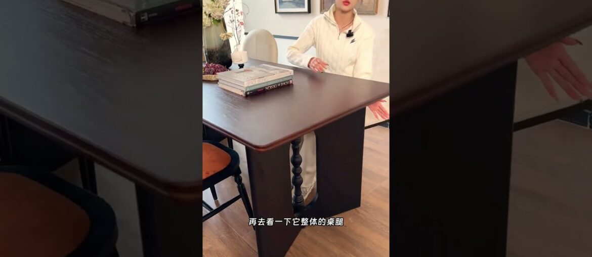 Saimo custom handle French retro sense # decoration dry goods # restaurant furniture # dining table