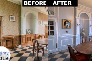 Amazing Dining Room Transformation! Preparing for a Chateau Owner's Weekend.