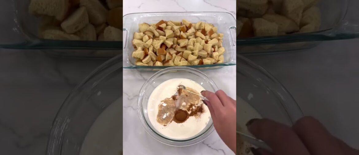 Dump and Bake French Toast Casserole #recipe #frenchtoast #casserolerecipe #easyrecipe #dumpandbake