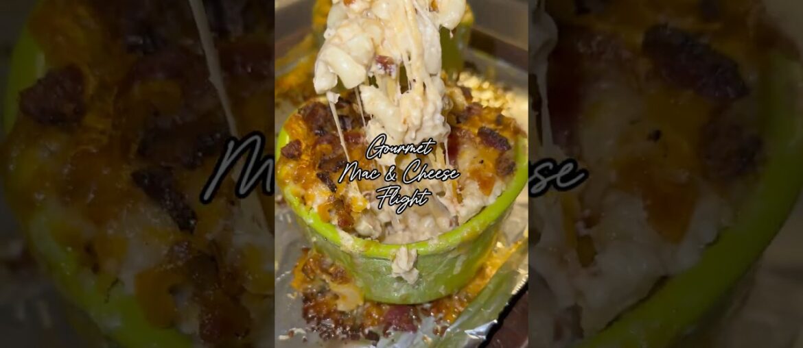 3-Topping Gourmet Mac & Cheese Flight