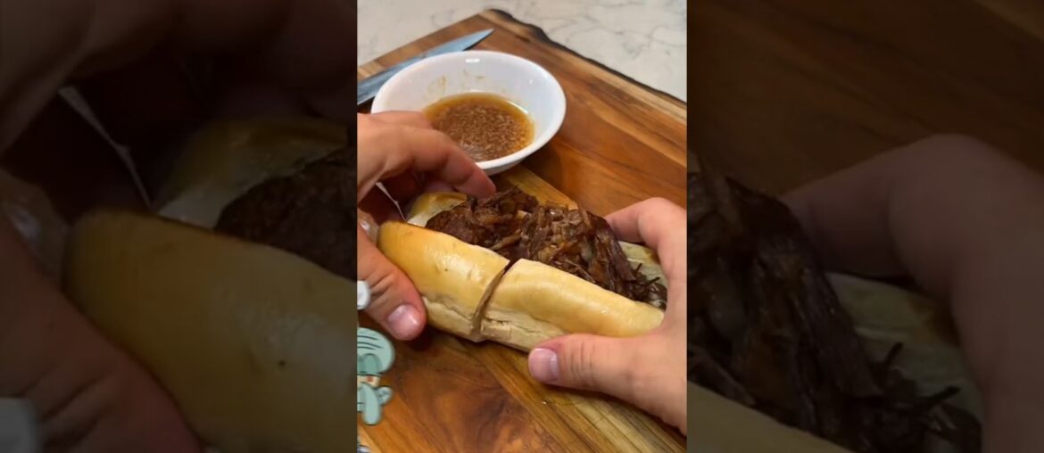 FRENCH DIPS #EasyRecipe#cook #squidward#USA