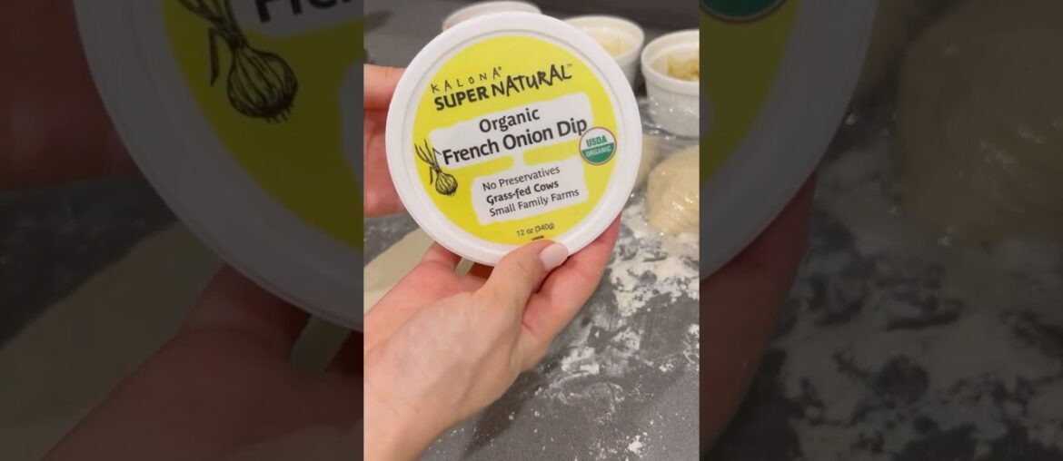 French Onion Pizza Pockets #organic #organicdairy #frenchonion #recipe French Onion Pizza Pockets #organic #organicdairy #frenchonion #recipe