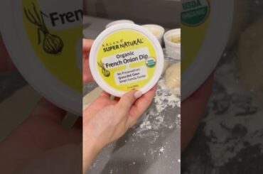 French Onion Pizza Pockets #organic #organicdairy #frenchonion #recipe