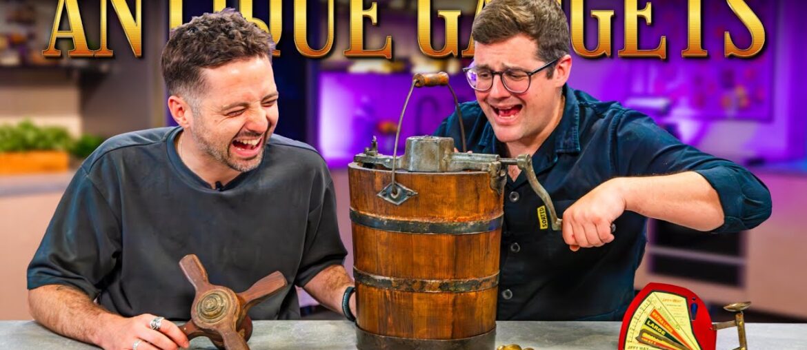 Chef Tests Antique Kitchen Gadgets Chef Tests Antique Kitchen Gadgets