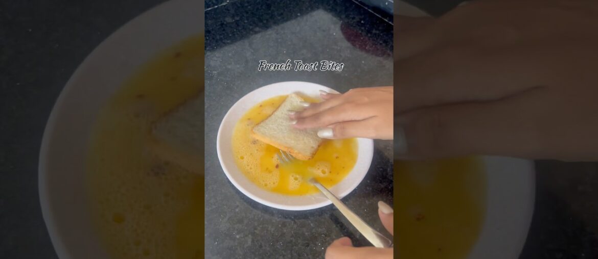 French Toast Bites|Girly Breakfast #shorts #livingalonediaries #healthybreakfastrecipe #cooking