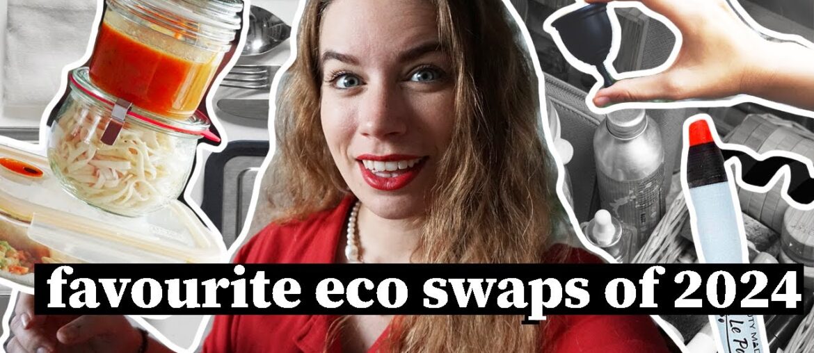 TOP 10 ECO SWAPS OF 2024 // most used and loved zero waste swaps this year