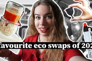 TOP 10 ECO SWAPS OF 2024 // most used and loved zero waste swaps this year