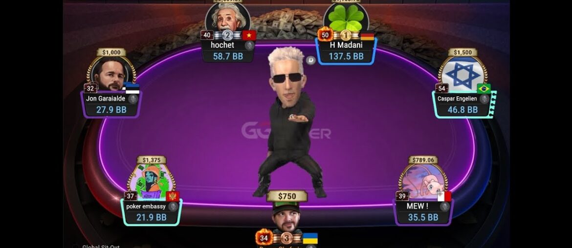 $1050 Bounty 6-Max Final Table