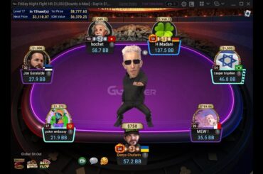 $1050 Bounty 6-Max Final Table
