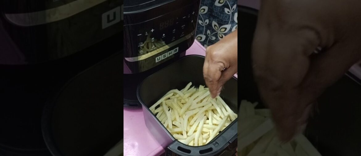 French fires in Air Fryer | Usha iChef #frenchfries #airfryer #uljhan #aloo#snacks #airfryerrecipes