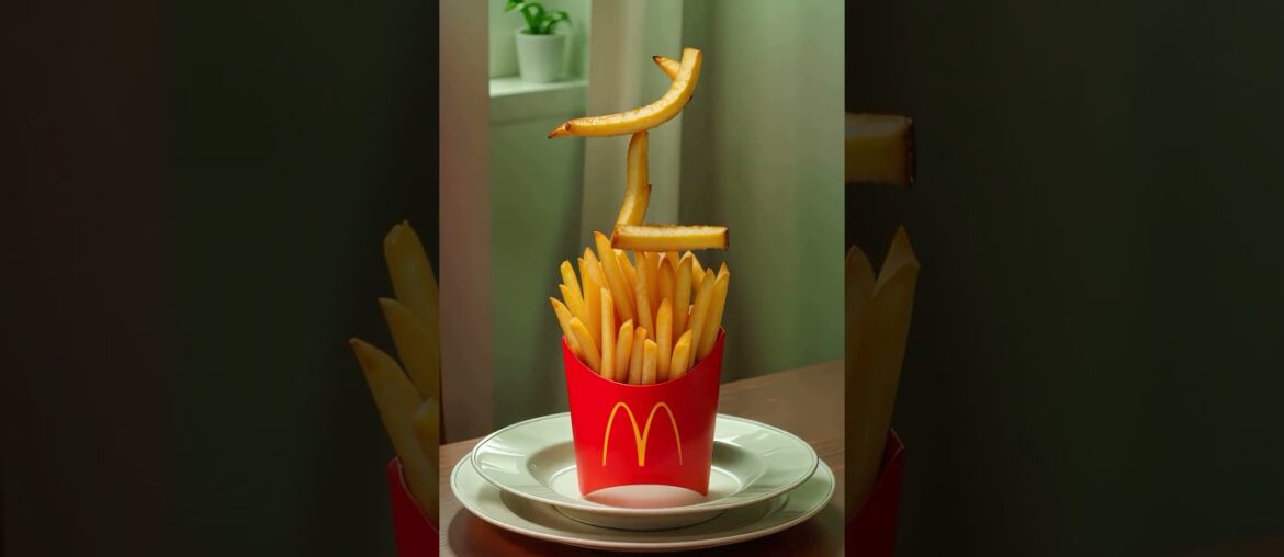French fries #frenchfries #mcdonalds #kfc #food #dance #dancevideo #ai #animation