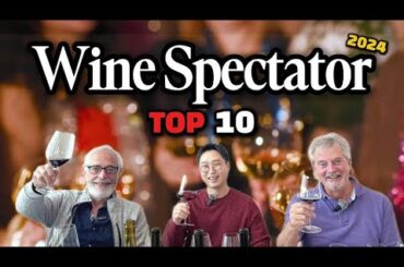 WINE SPECTATOR Top 10 Blind Tasting (Tignanello, Chimney Rock, Roserock, Ramey)
