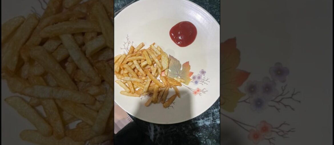 French fries recipe in air fryer #shortvideo #recipe #youtubeshorts #viralshorts #trending