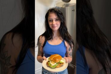 Grilled Chicken with French Onion Dip! #cooking #sandwich #easyrecipe