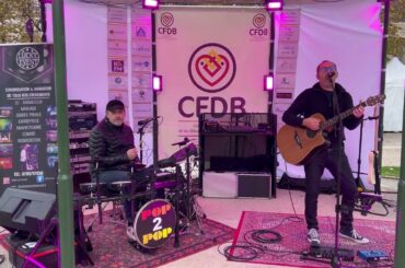 POP2Pop Live @ Beaune France’s Burgundy Wine Tour ~ Bittersweet Symphony, Islands In The Sun, Heroes