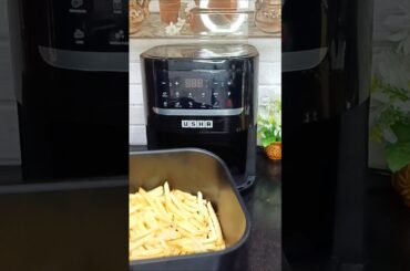 Air fryer French fries, USHA iChef SMART AIR FRYER 4.5 L, #airfryer #frenchfries #reel and#real