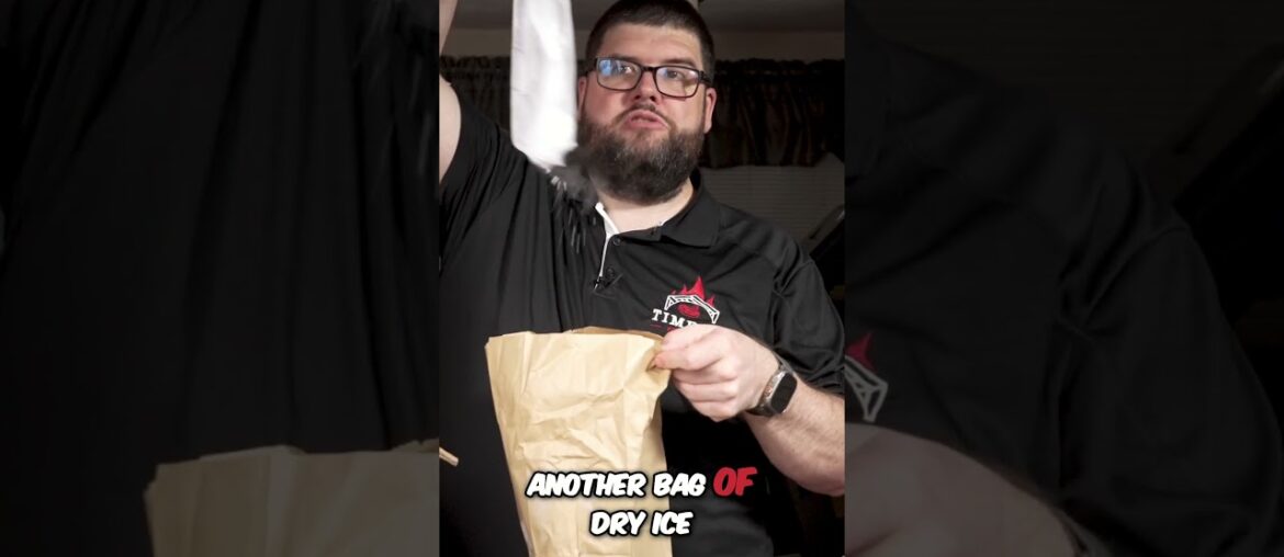 Massive Dry Ice & Iberico Pork Surprise!