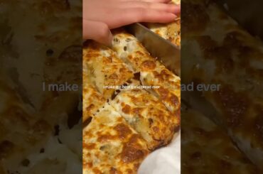 this garlic bread is from heaven I swear to god