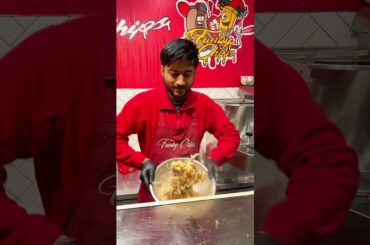 Indian girl tries French fries in London