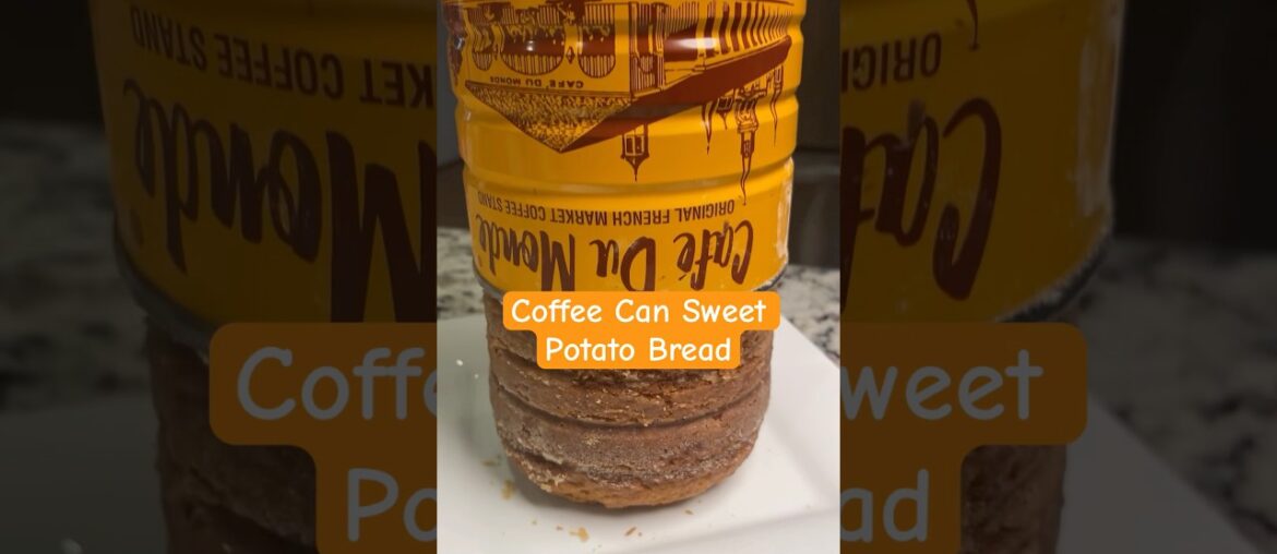 Coffee Can Sweet Potato Bread #recipe