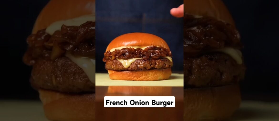 French Onion Burger #recipe #burger French Onion Burger #recipe #burger