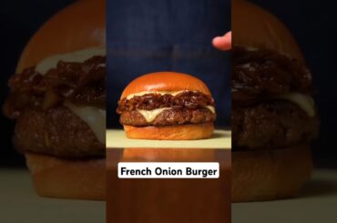 French Onion Burger #recipe #burger