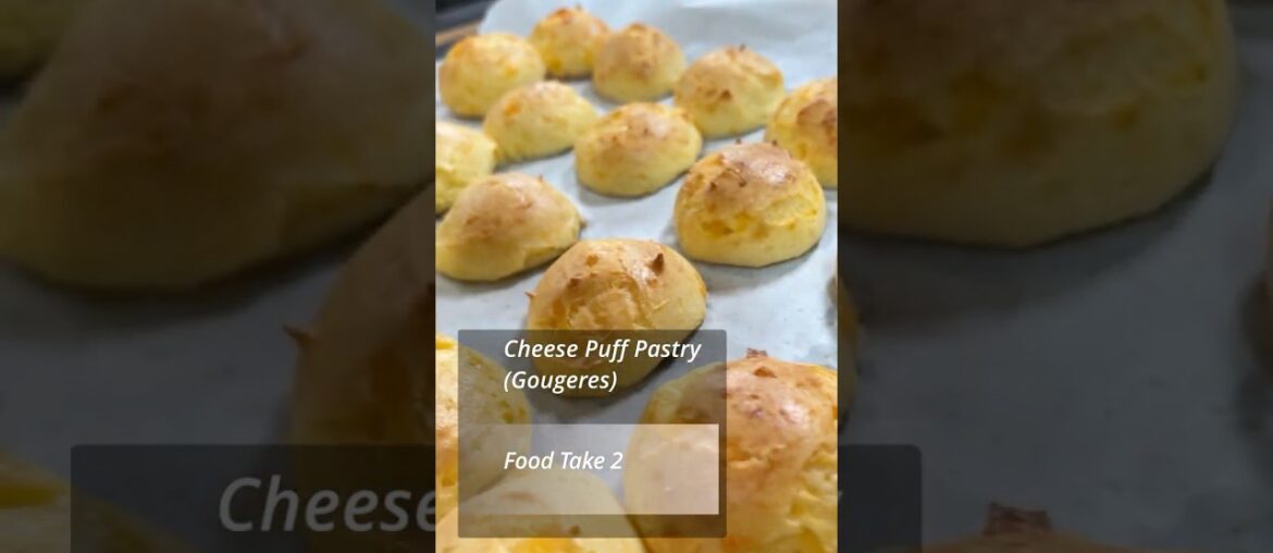 CHEESE PUFF PASTRY (GOUGERES) – HOLIDAY APPETIZER CHEESE PUFF PASTRY (GOUGERES) - HOLIDAY APPETIZER